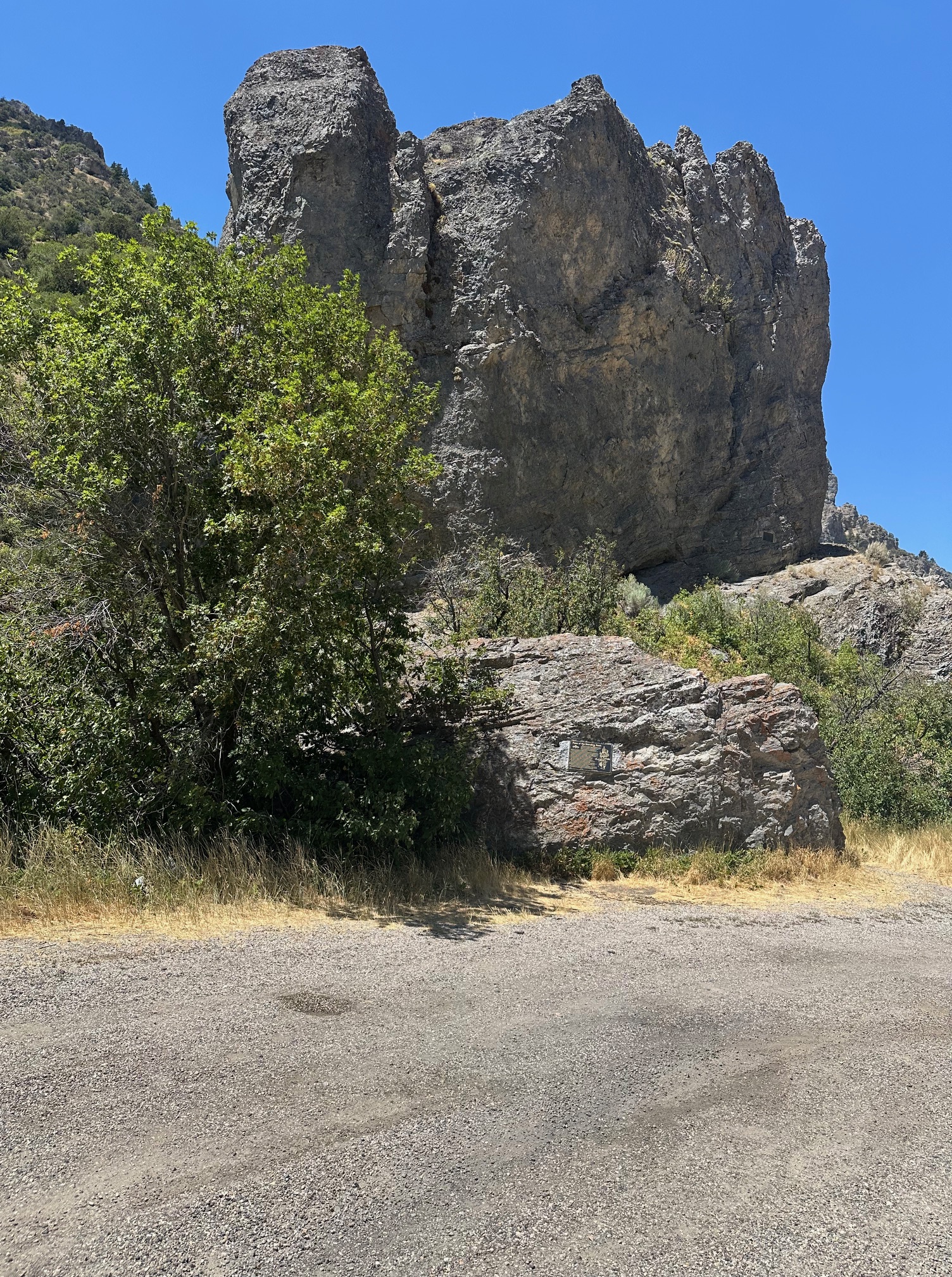 Pass of the Standing Rock; ‘Geological Formation’ Weston, ID