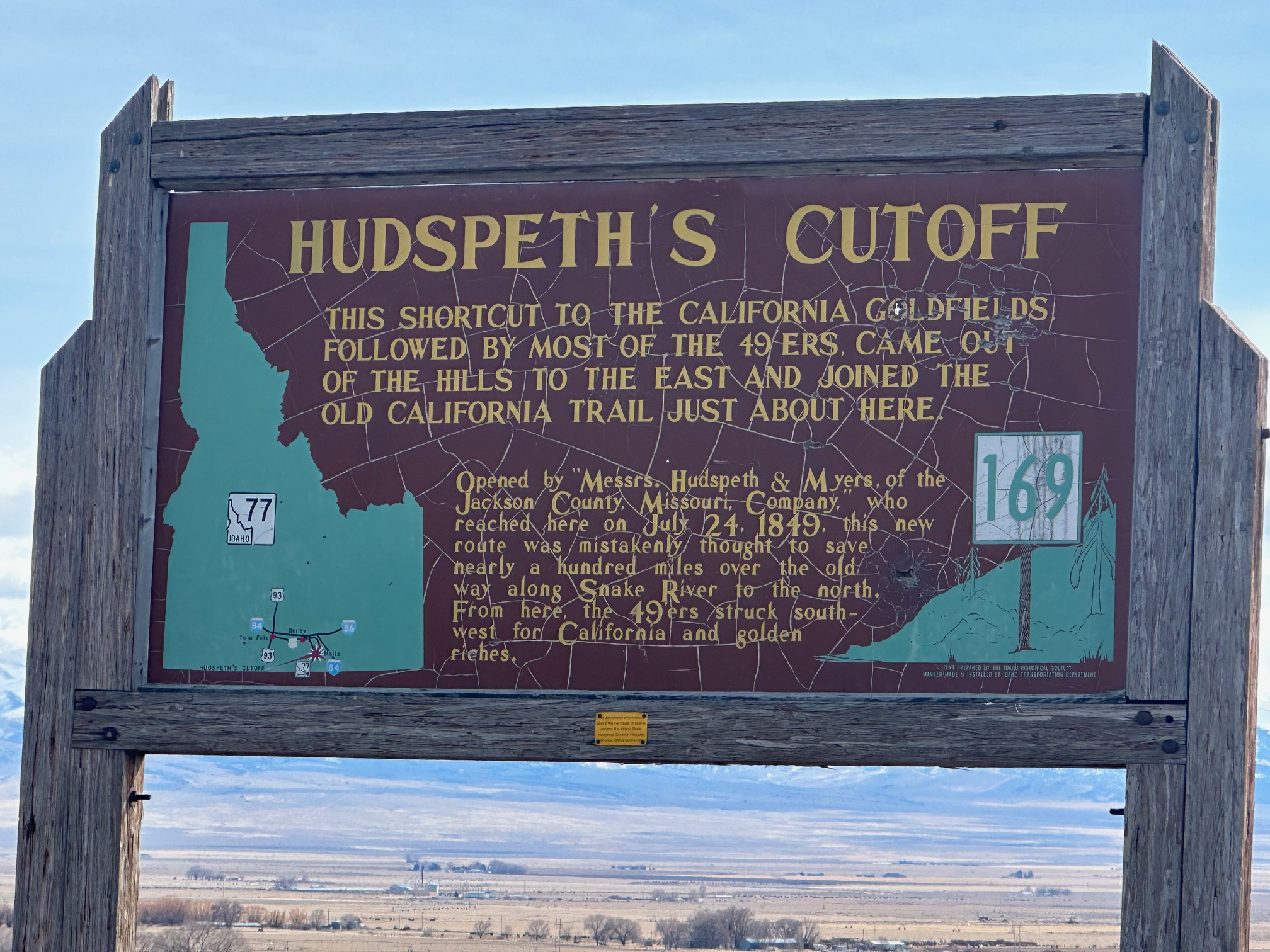 Twin Falls County Historic Markers; Twin Falls, ID