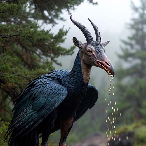 The Fable of the Goatbird of Lava Hot Springs The Fable of the Goatbird of Lava Hot Springs